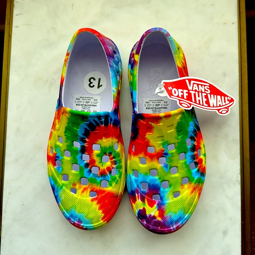 VANS Slip-On Trek Tie Dye  kids 13